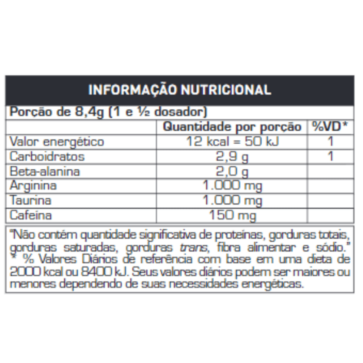 Max Titanium Horus Pre Treino 300g