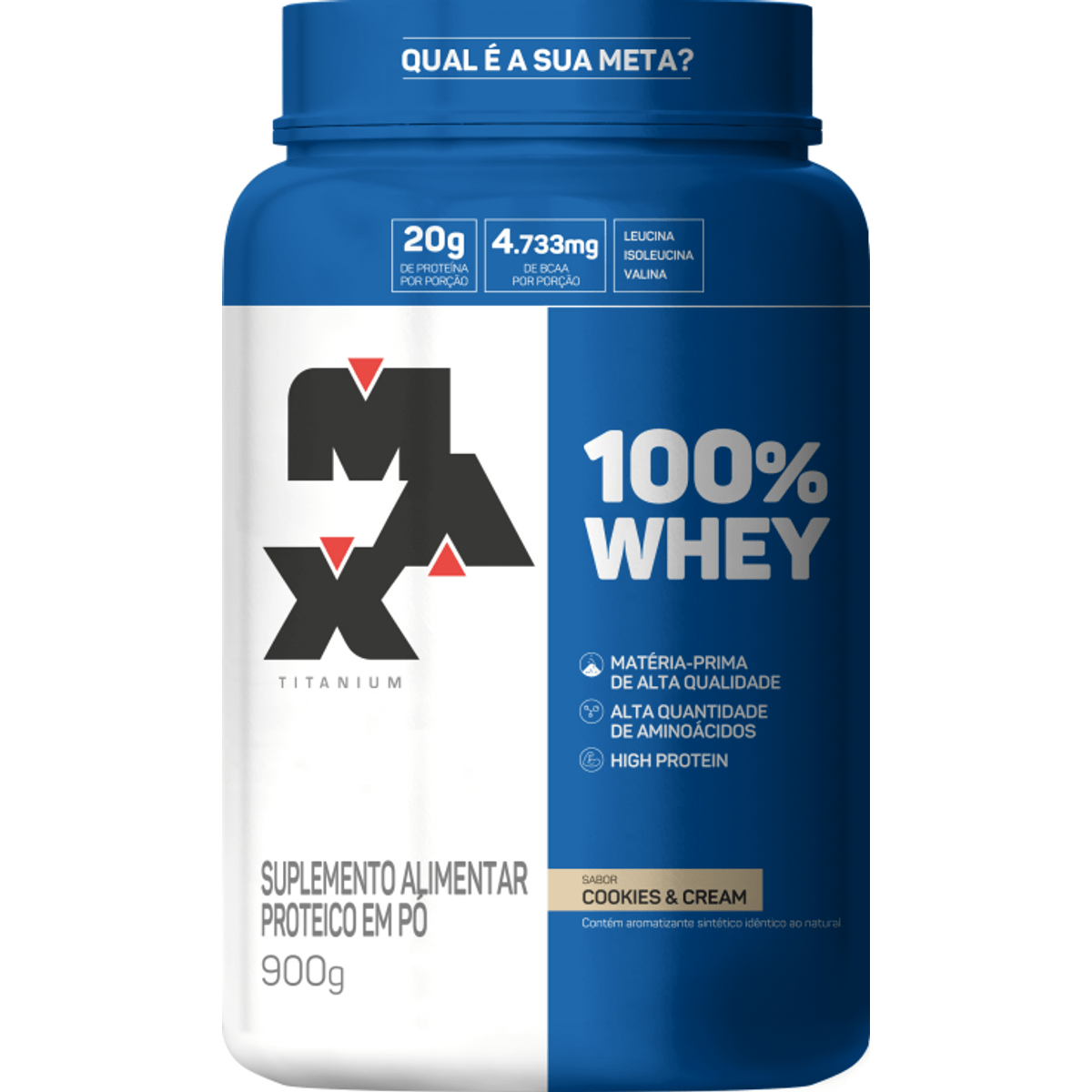Max Titanium 100% Whey 900g