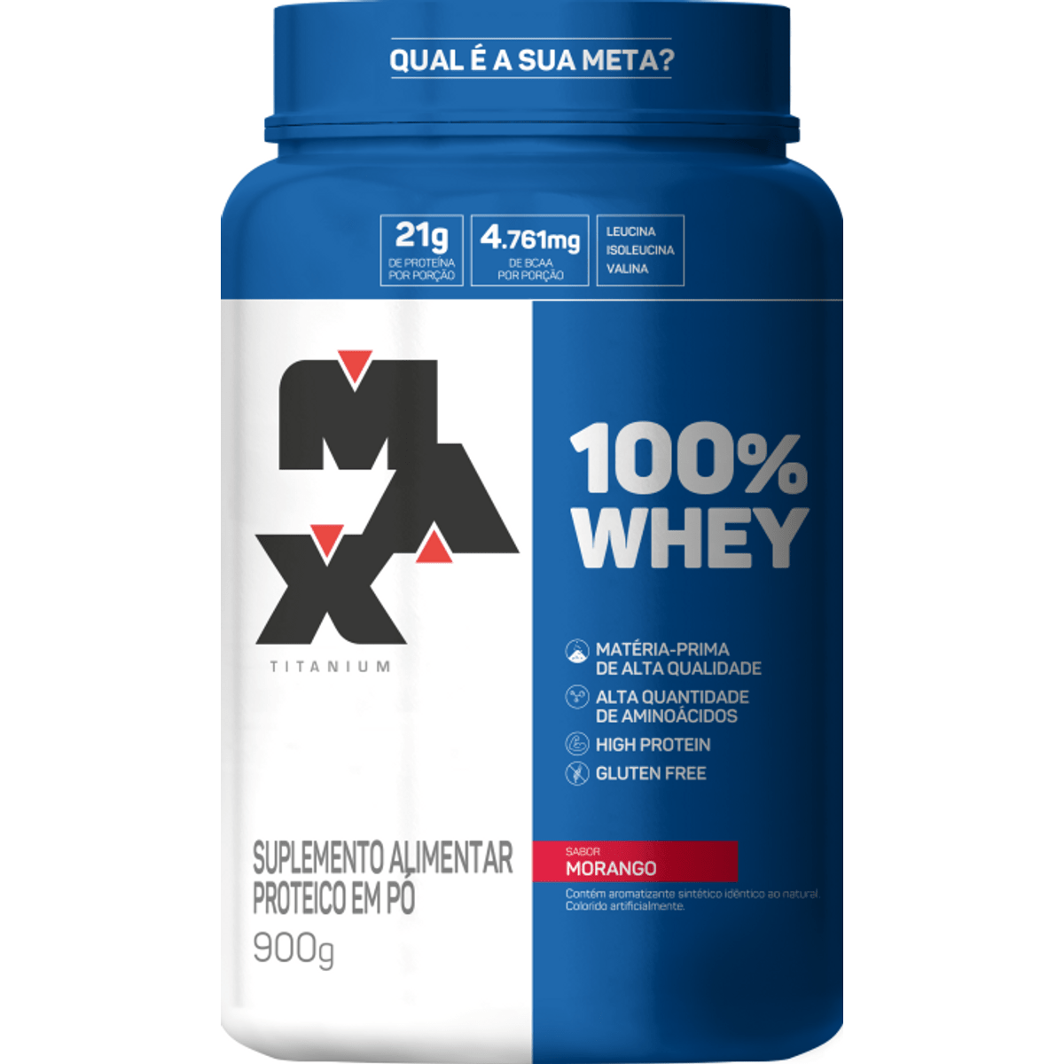 Max Titanium 100% Whey 900g