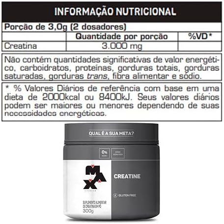 Max Titanium Creatina Monohidratada