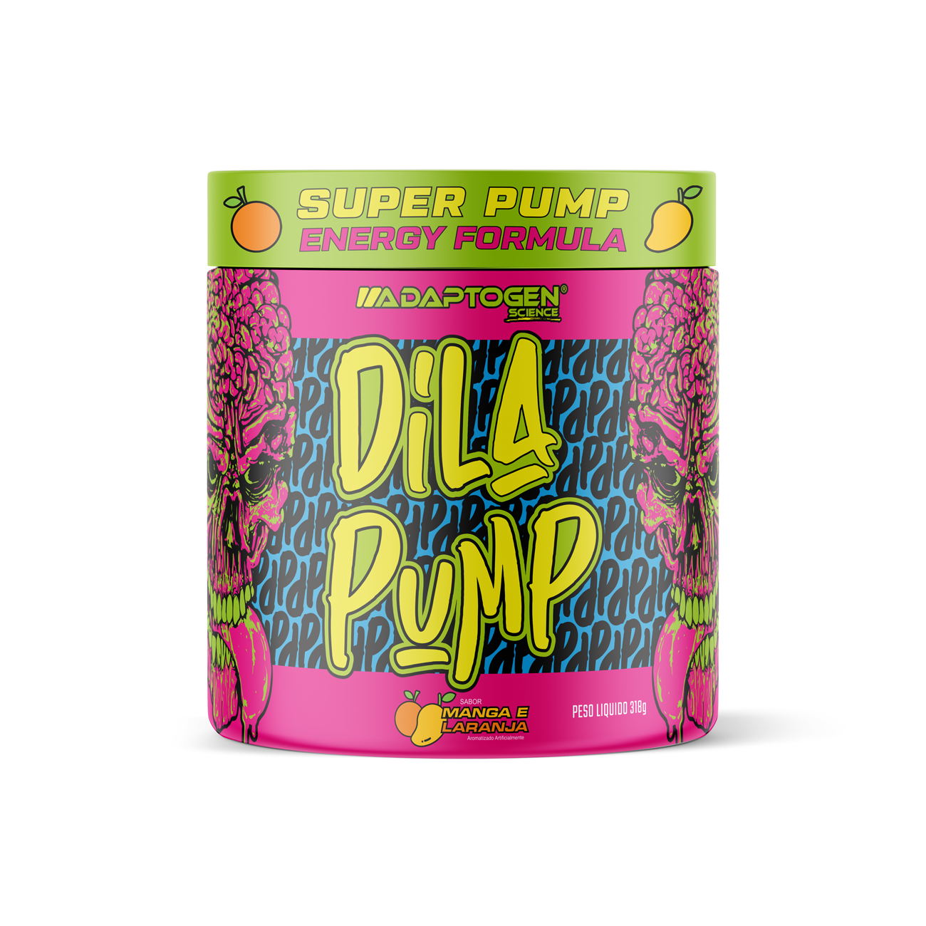 Adaptogen Dila Pump Pre Treino 318g